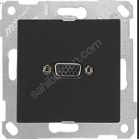 RİTA MEK TUŞ VGA PRİZİ SİYAH 1